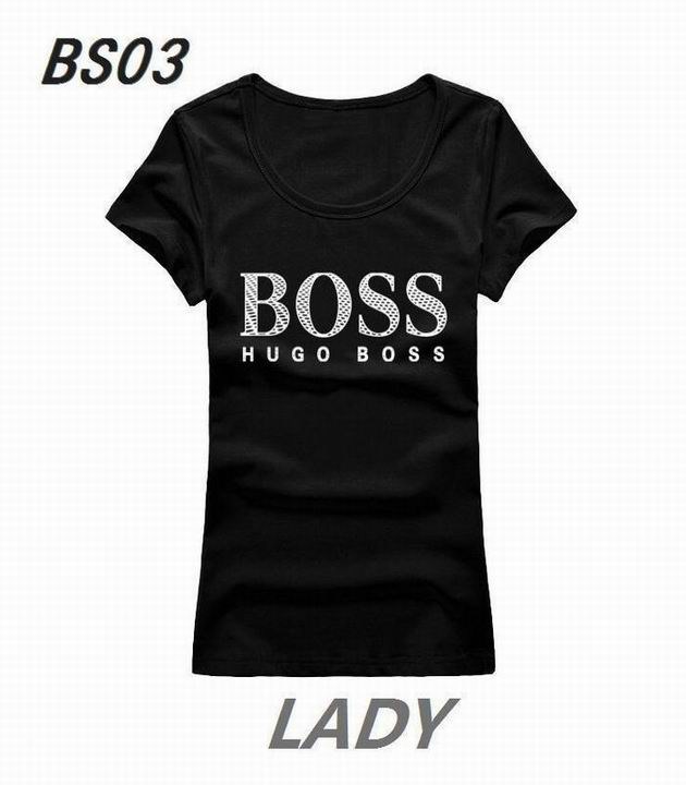 BOSS short round collar T woman S-XL-065